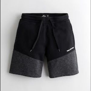Men's jogger fleece shorts color block xl